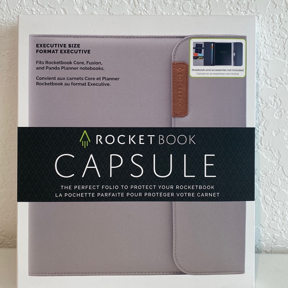 Brand New Rocket book capsule folio (gray)